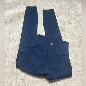 Lululemon Dark Navy Blue Leggings NWOT 2